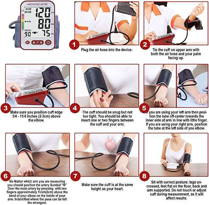 Advocate Arm Blood Pressure Monitor - Image 4