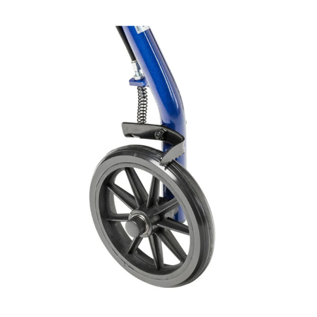 Aluminum Foldable Rollator Walker Removable Back Support Padded Seat R726BK By Drive - Image 9