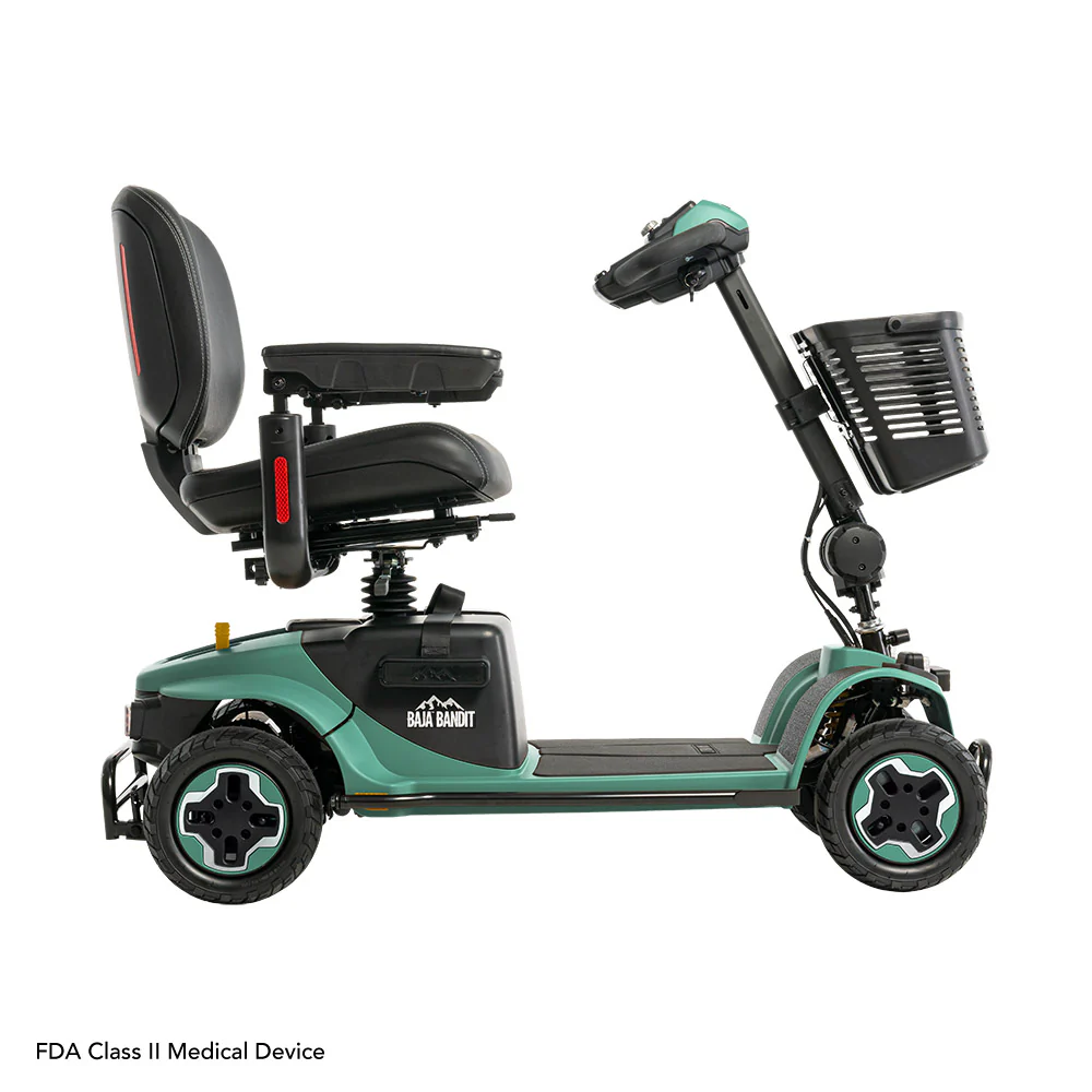 Baja Bandit 4 Wheel Mobility Scooter BA140 By Pride Mobility - Image 3