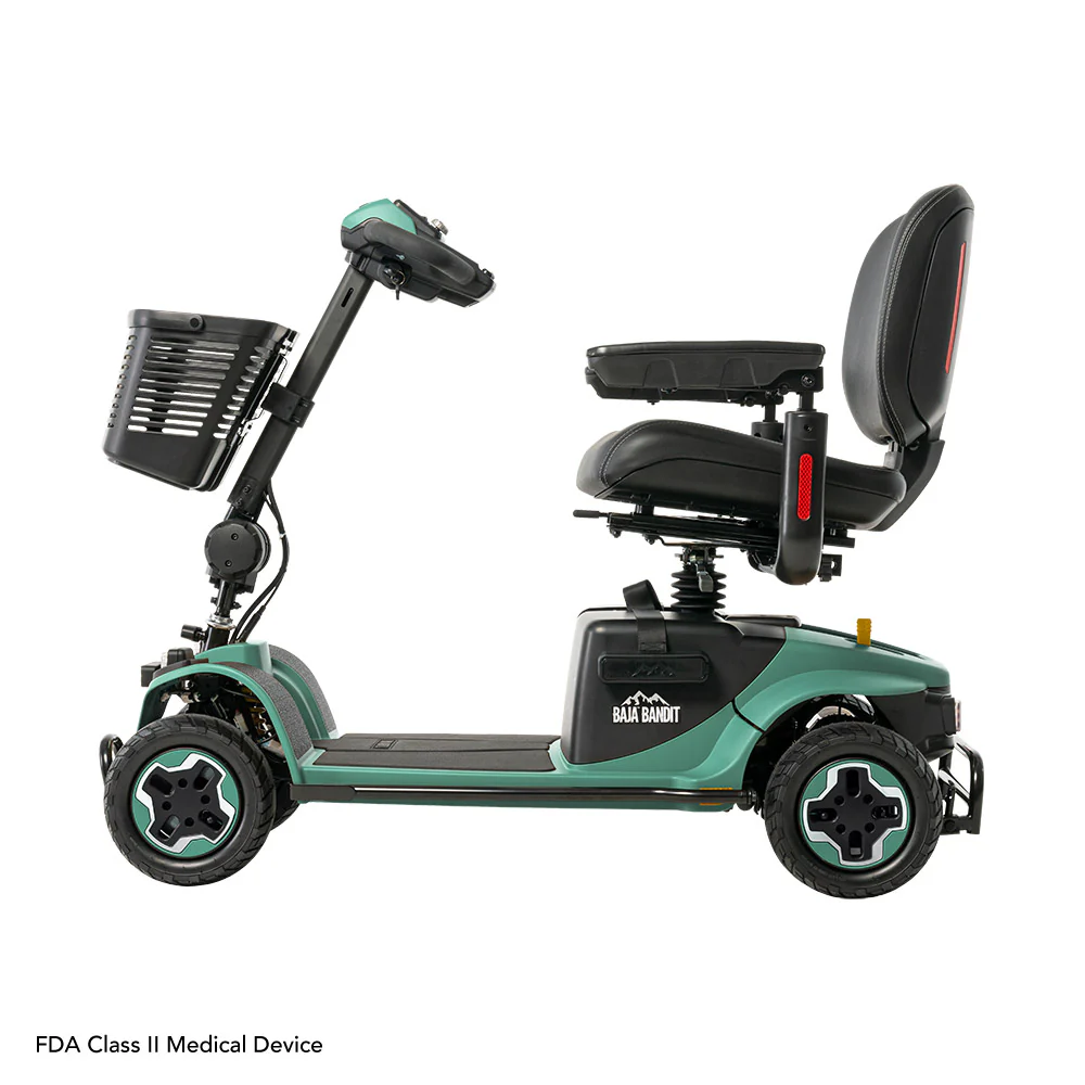 Baja Bandit 4 Wheel Mobility Scooter BA140 By Pride Mobility - Image 4