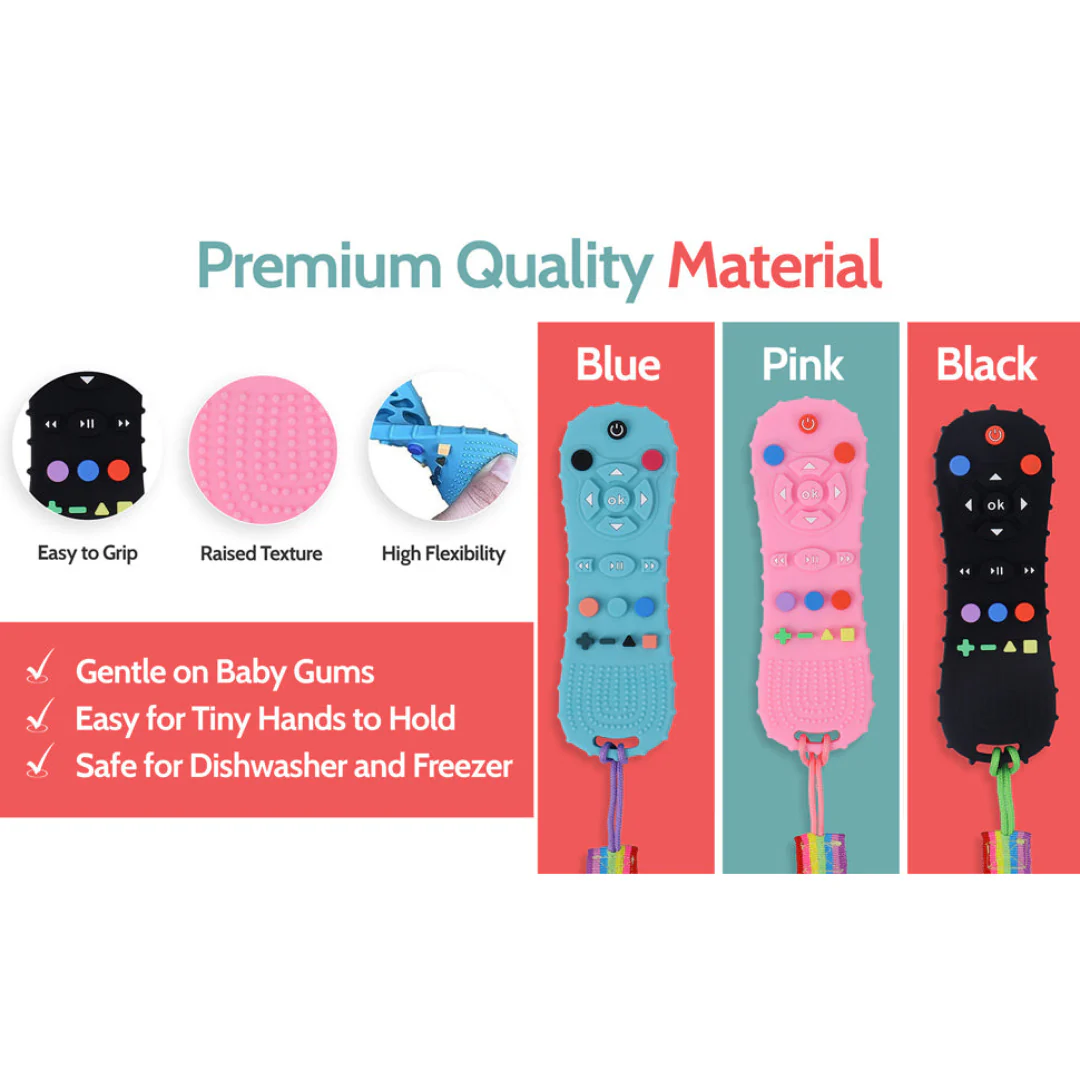 BEBECAN Silicone Baby Remote Teether - Image 5