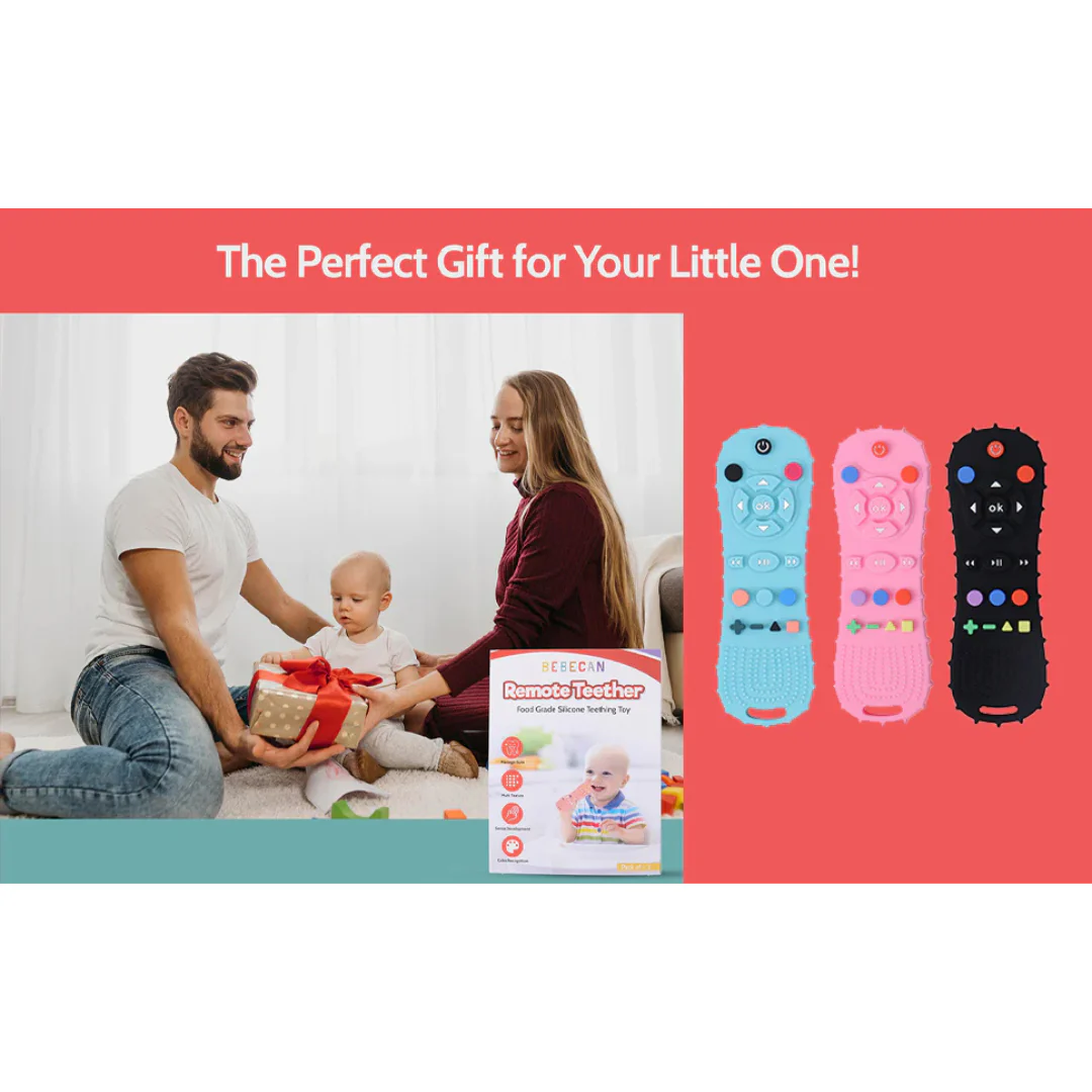 BEBECAN Silicone Baby Remote Teether - Image 6