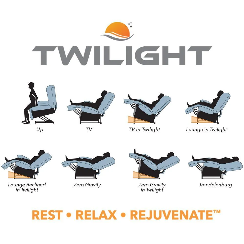 Cloud with Twilight Power Lift Recliner PR515-MLA By Golden Technologies - Image 4