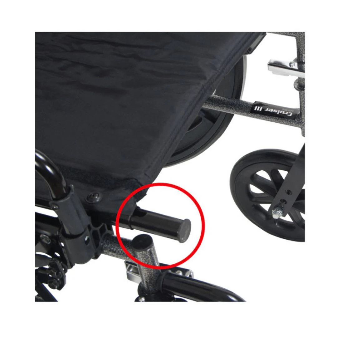 Cruiser X4 Lightweight Wheelchair by Drive Medical - Image 6