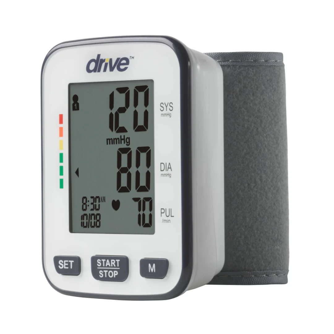 Deluxe Automatic Wrist Blood Pressure Monitor BP3200 Drive Medical