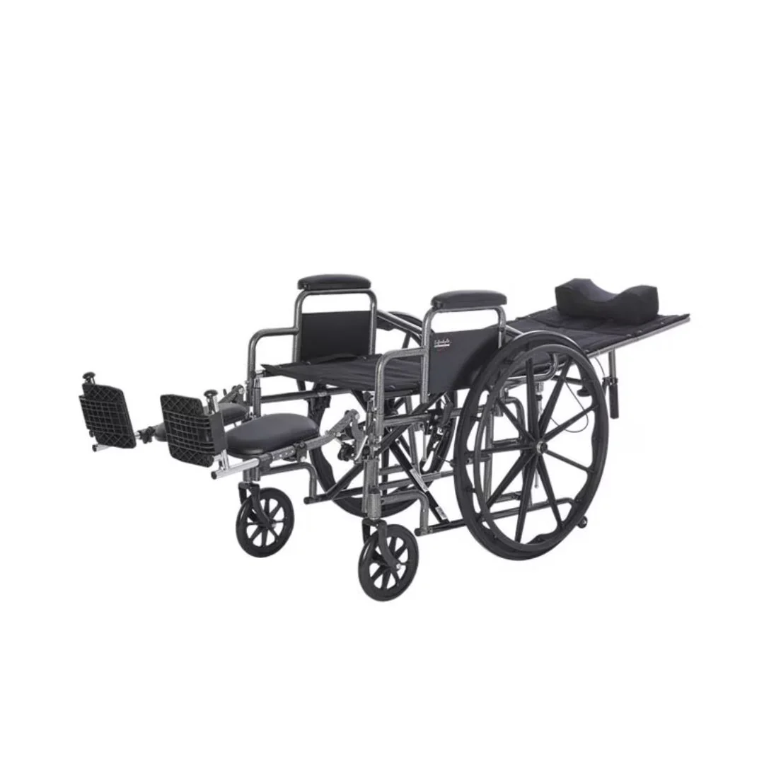 Deluxe Reclining Desk Arm Wheelchair L9016 By Rhythm Healthcare - Image 4