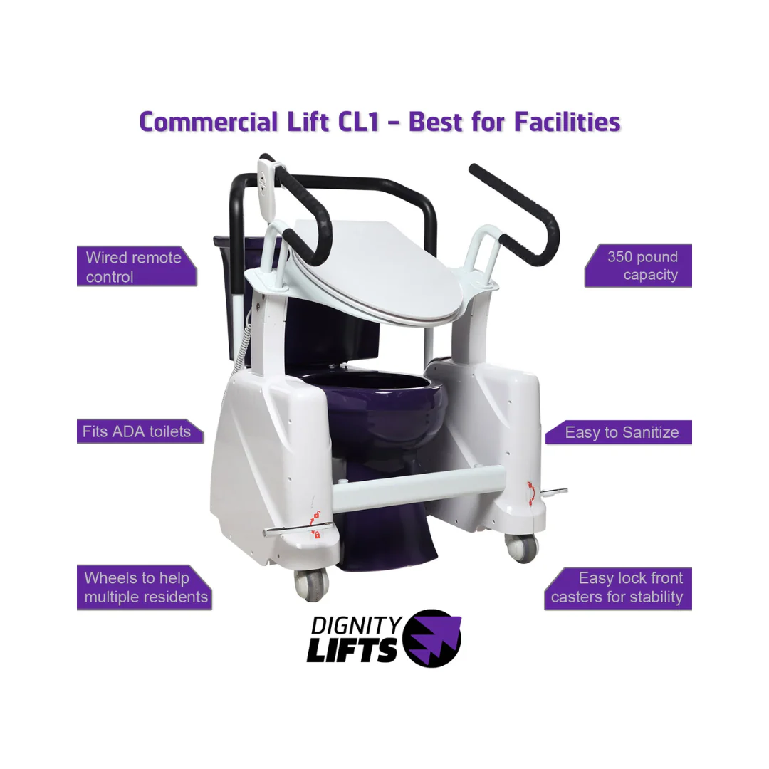 Dignity Lifts Commercial Toilet Lift CL1 - Image 6