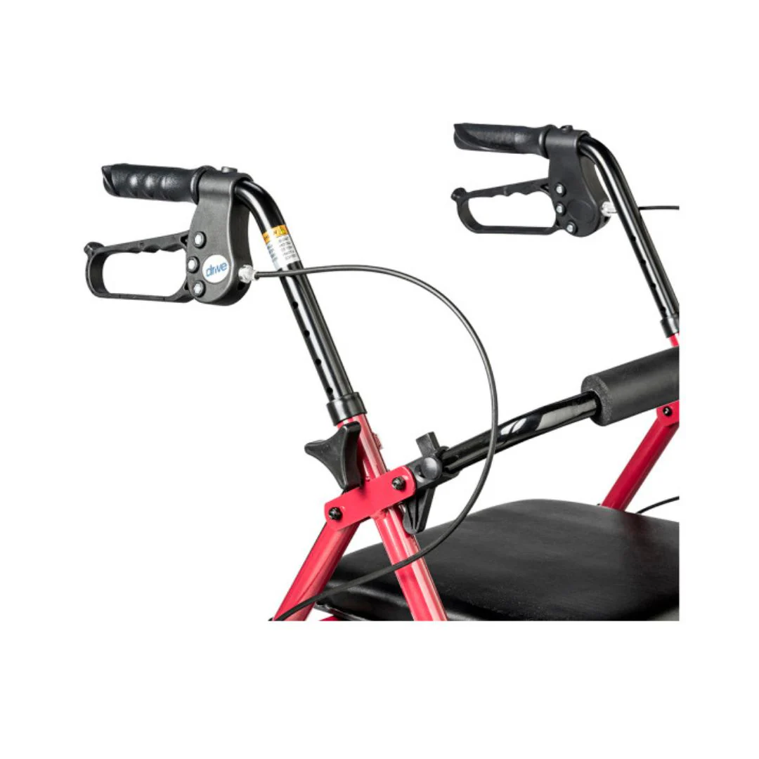 Drive Adjustable Height Rollator RTL10261BL 6 Inch Casters By Drive Medical - Image 13