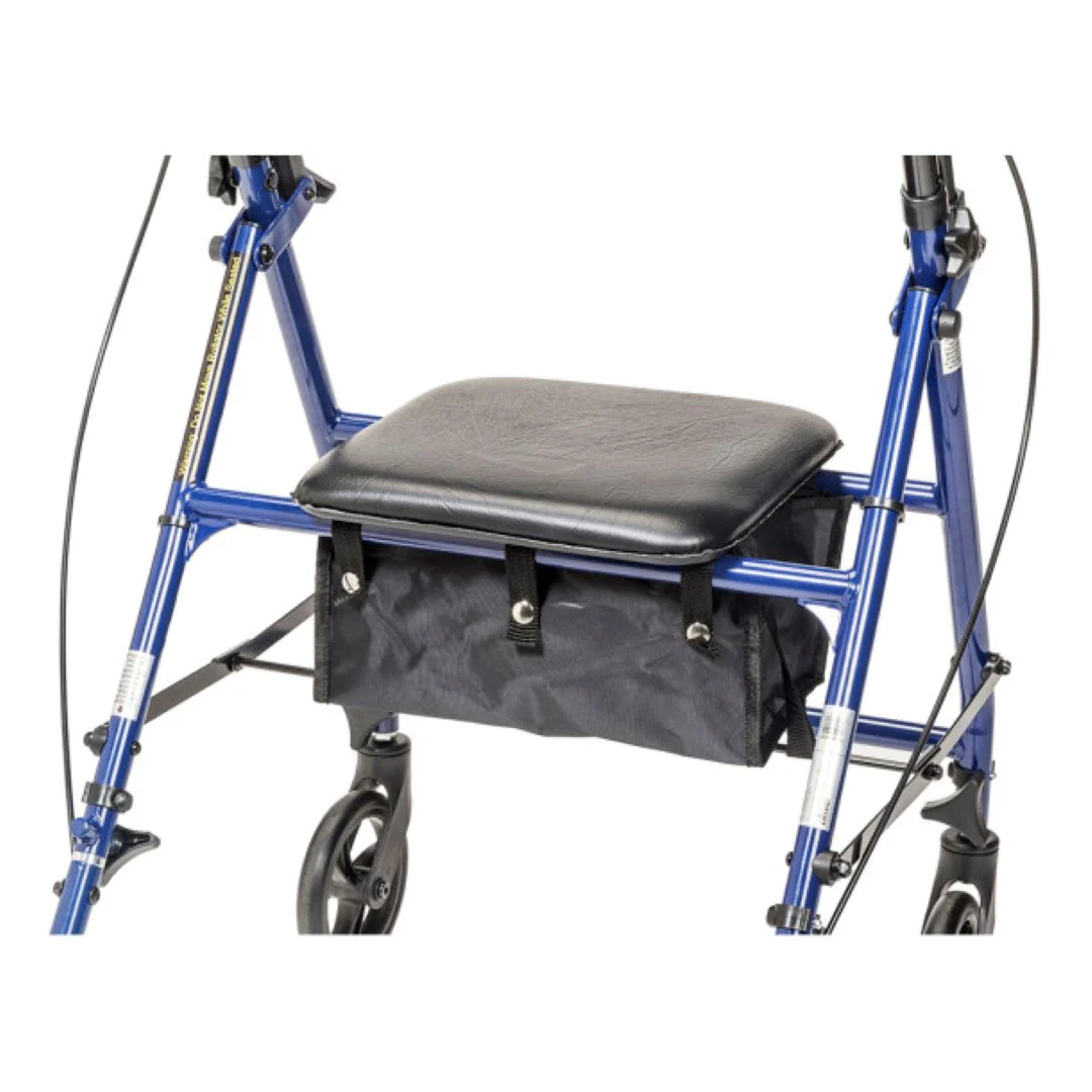 Drive Rollator Steel Frame with 6 Wheels Knockdown R800KD-BL - Image 5