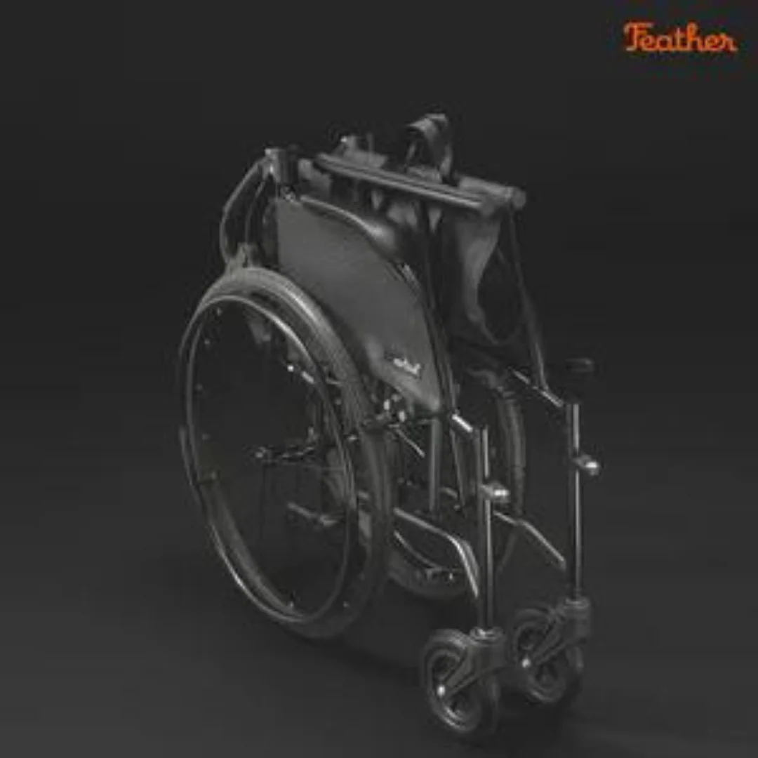 Feather Transport Lightest Wheelchair 13.5 LBS By Feather Mobility - Image 7