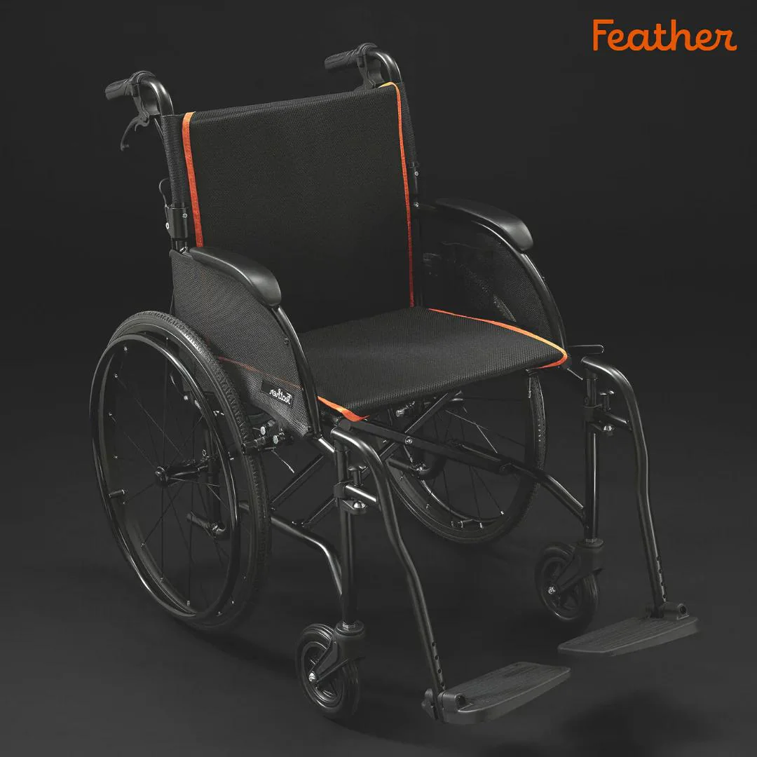 Feather Transport Lightest Wheelchair 13.5 LBS By Feather Mobility - Image 8
