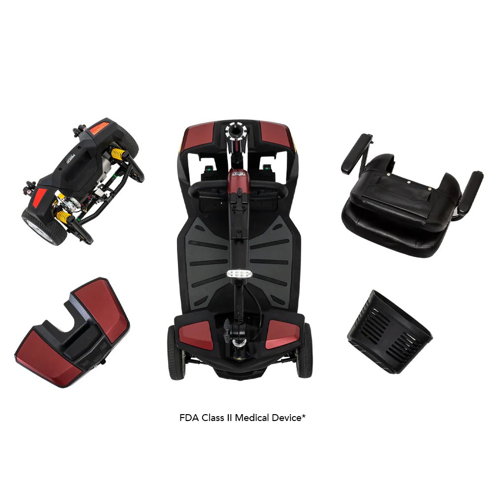 Go Go Endurance Li 4 Wheel Travel Scooter S54LXLIT by Pride Mobility - Image 3