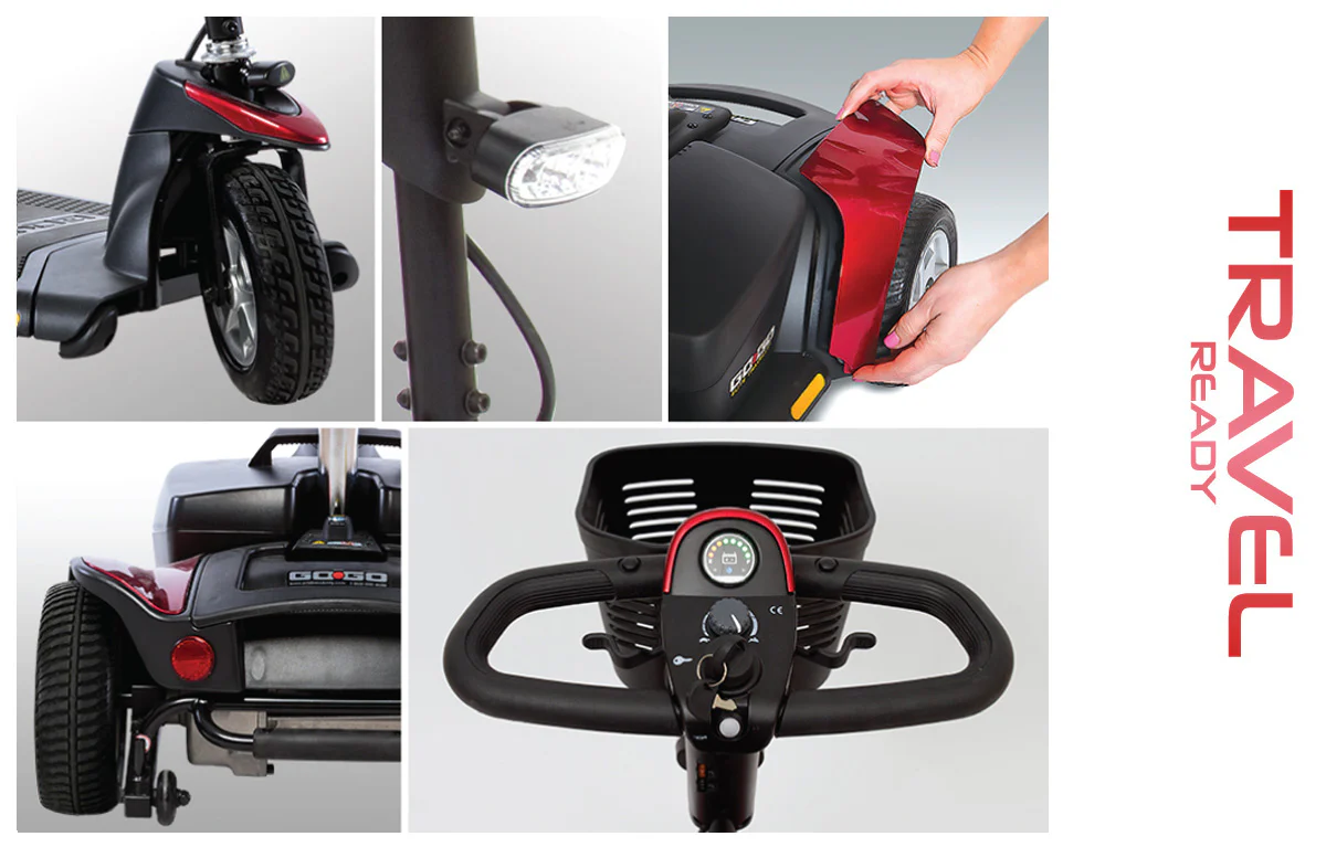 Go Go Sport 3 Wheel Mobility Scooter S73 by Pride Mobility - Image 5