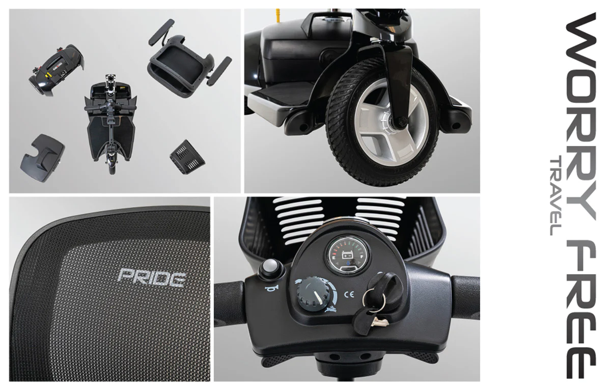 Go Go Ultra X 3-Wheel Mobility Scooter S39 by Pride Mobility - Image 6