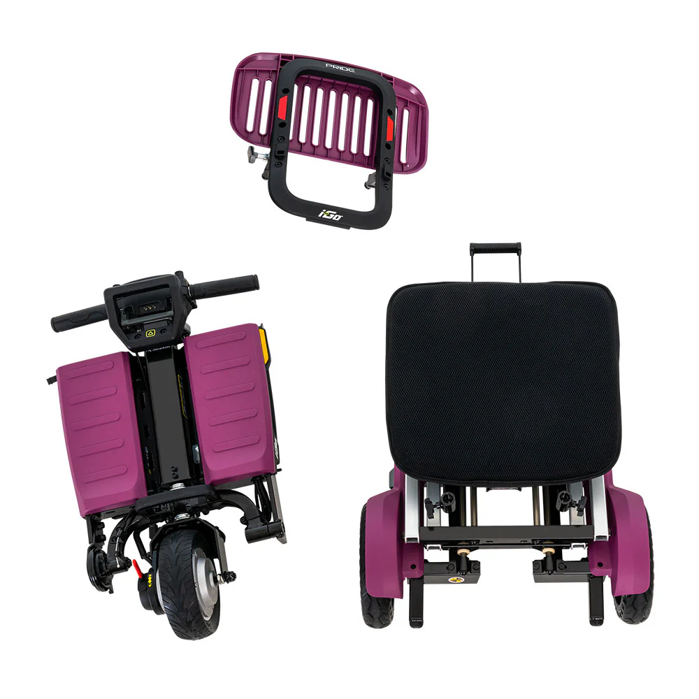 i-Go 3 Wheel Folding Mobility Scooter SC20 By Pride Mobility - Image 4