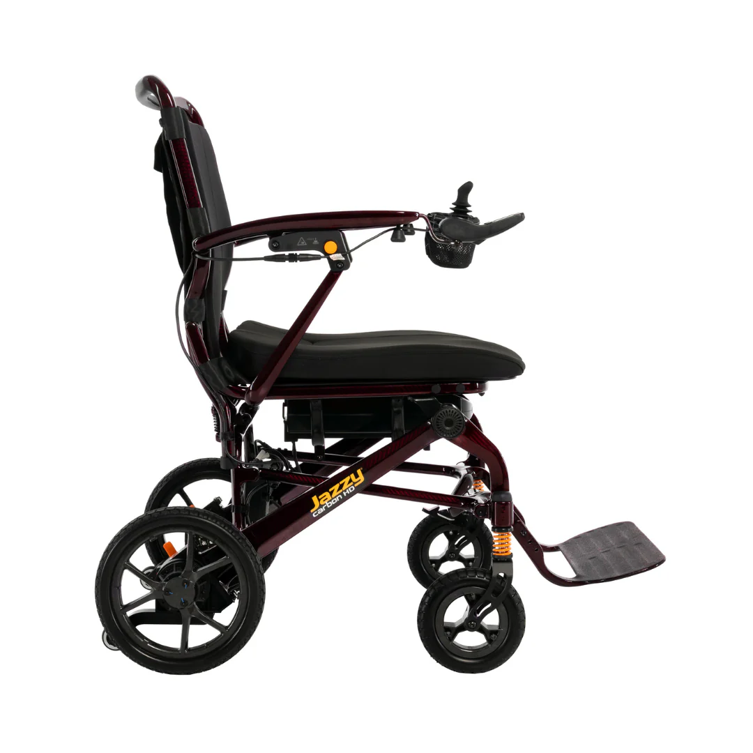 Jazzy Carbon HD Lightweight Folding Power Wheelchair By Pride - Image 12