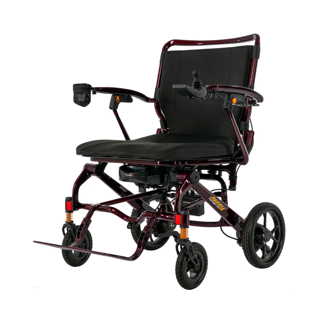 Jazzy Carbon HD Lightweight Folding Power Wheelchair By Pride - Image 13