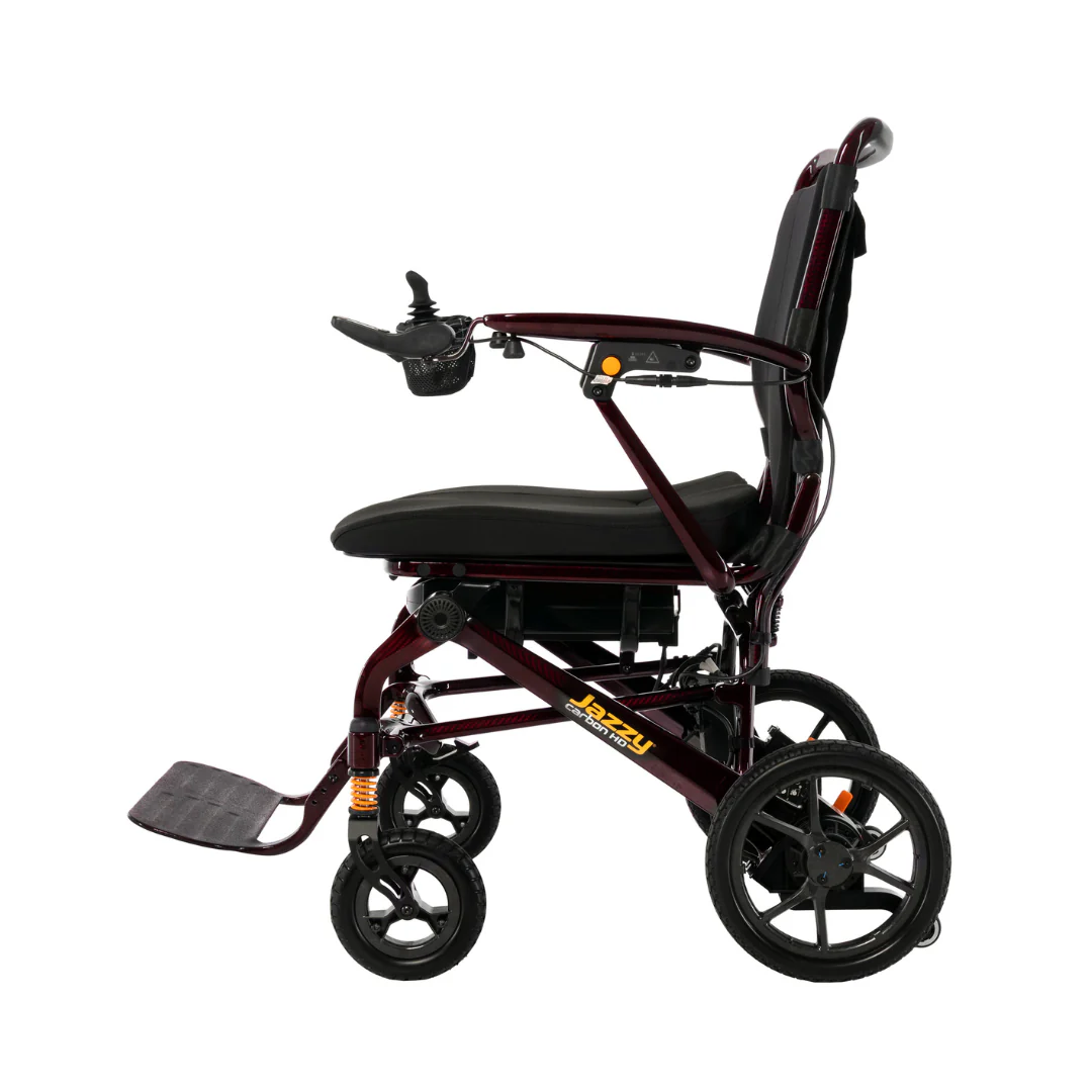 Jazzy Carbon HD Lightweight Folding Power Wheelchair By Pride - Image 14