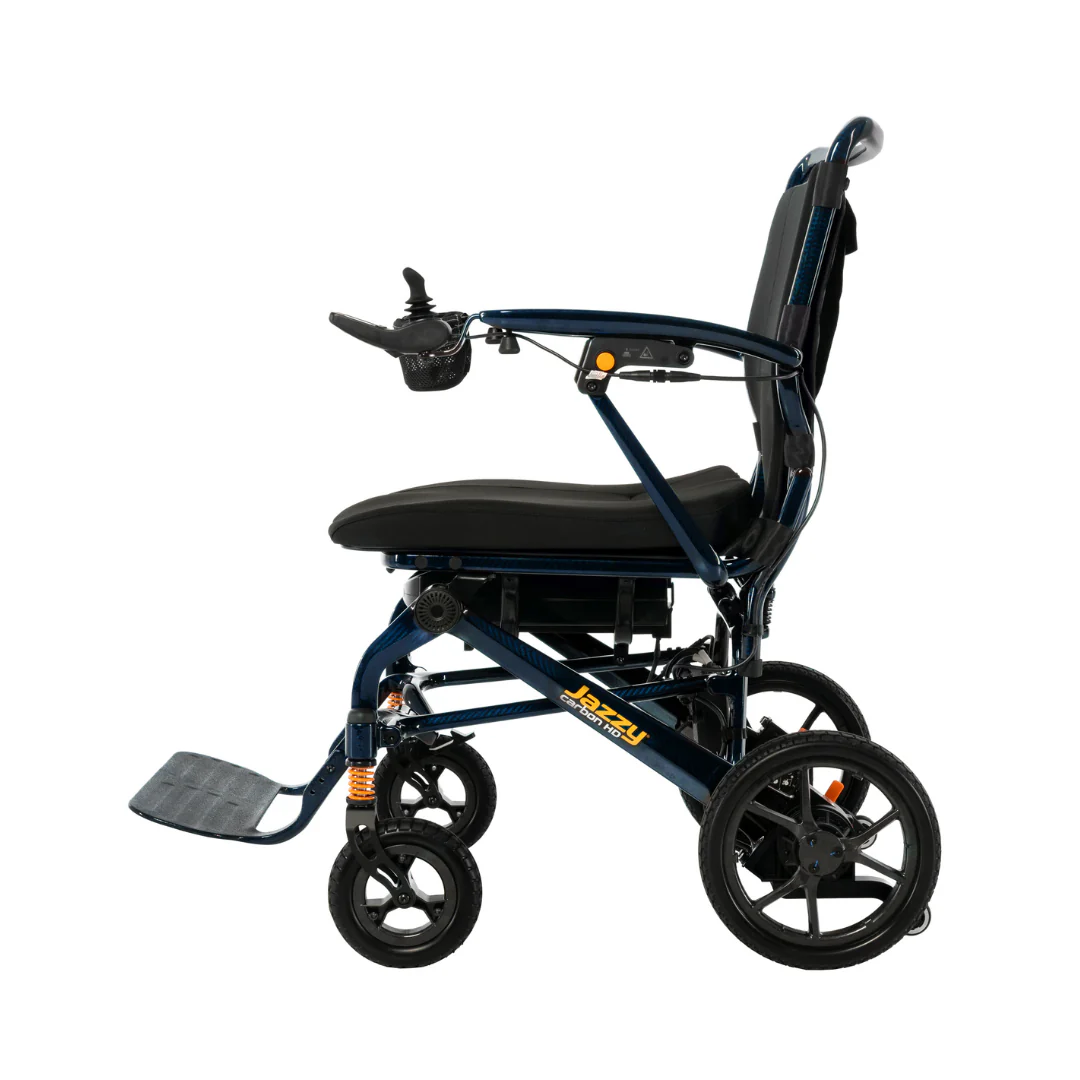 Jazzy Carbon HD Lightweight Folding Power Wheelchair By Pride - Image 4