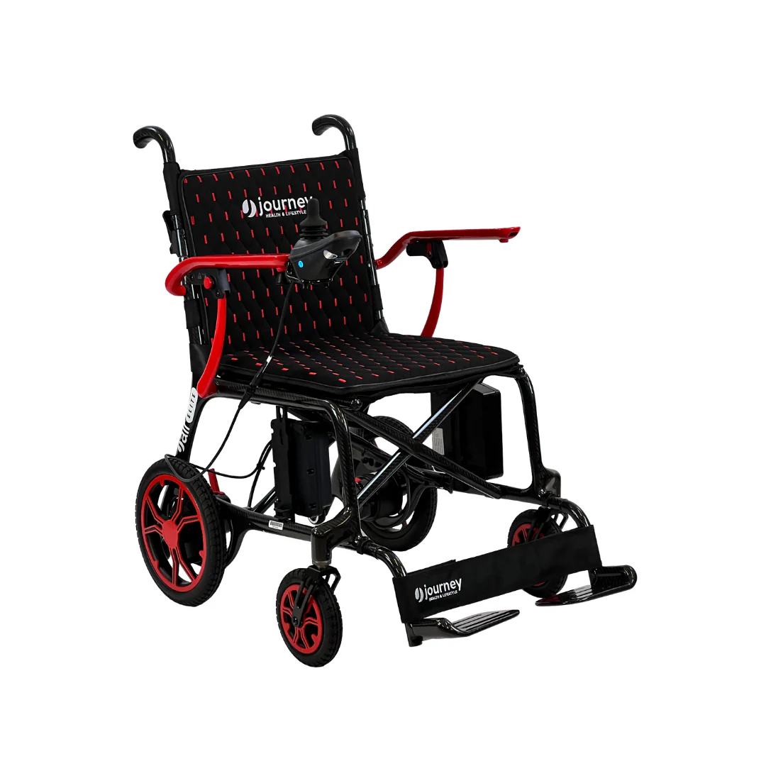 Journey Health & Lifestyle Journey Air Elite Carbon Fiber Folding Power Chair - Image 7