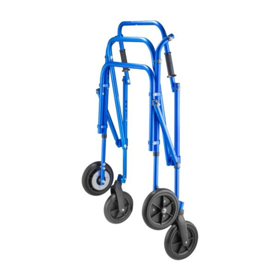 Klip 4-Wheel Posterior Gait Trainer Pediatric Walker With 8" Wheel (KP418-28-38-48) By Circle Specialty - Image 3