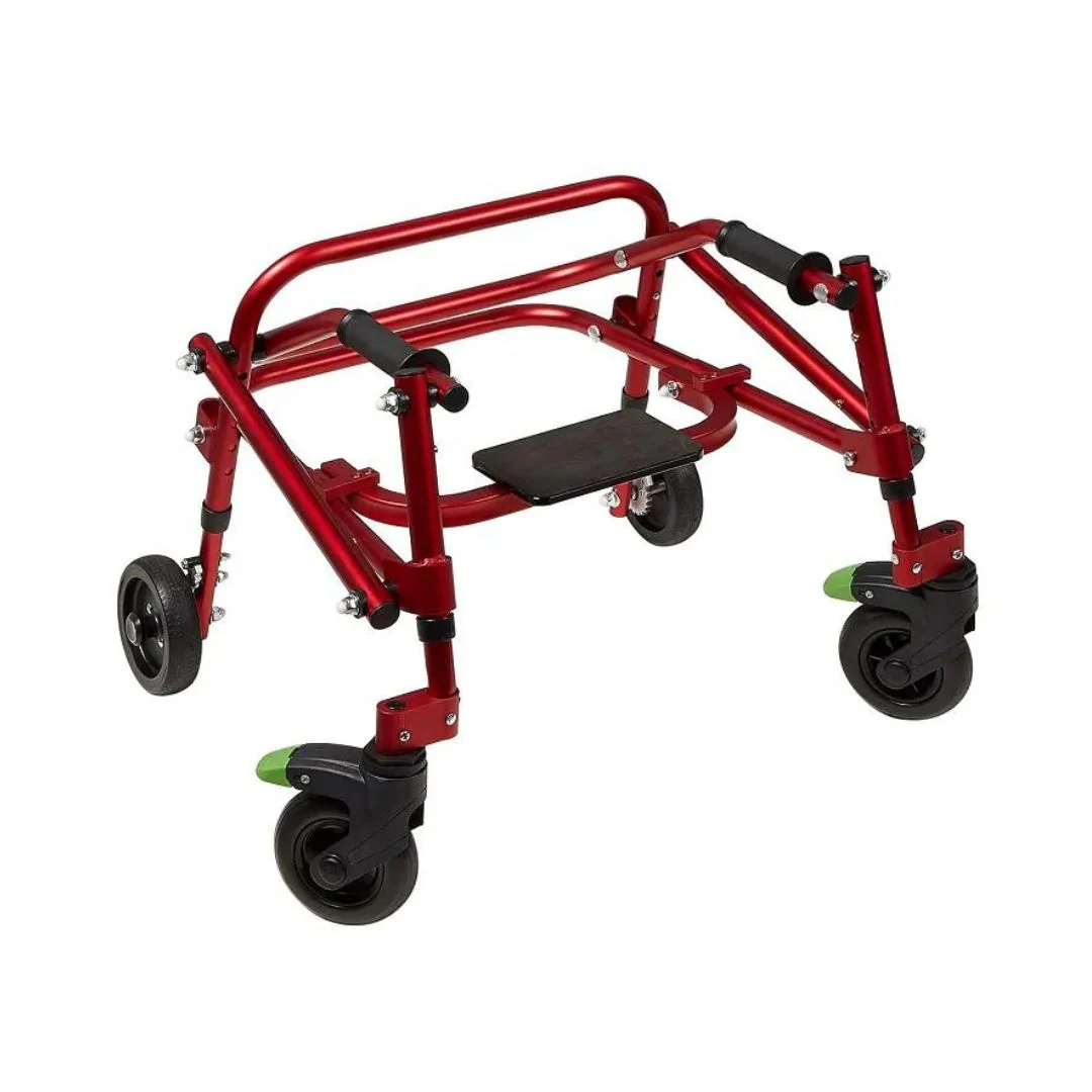 Klip 4-Wheel With Flip-Up Seat posterior Pediatric Walker (KP510-20-30-40) By Circle - Image 10