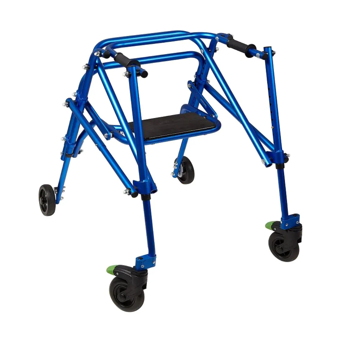 Klip 4-Wheel With Flip-Up Seat posterior Pediatric Walker (KP510-20-30-40) By Circle - Image 5