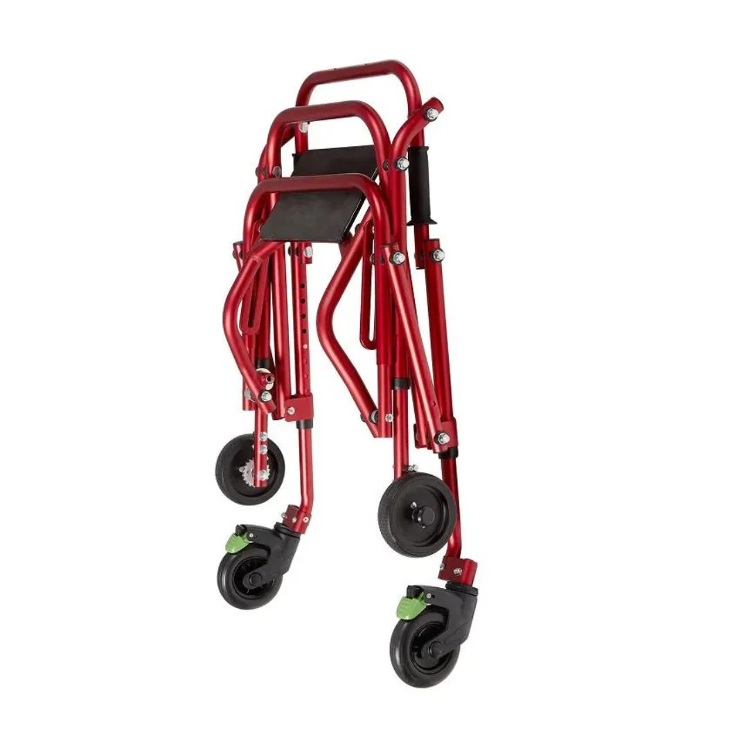 Klip 4-Wheel With Flip-Up Seat posterior Pediatric Walker (KP510-20-30-40) By Circle - Image 8