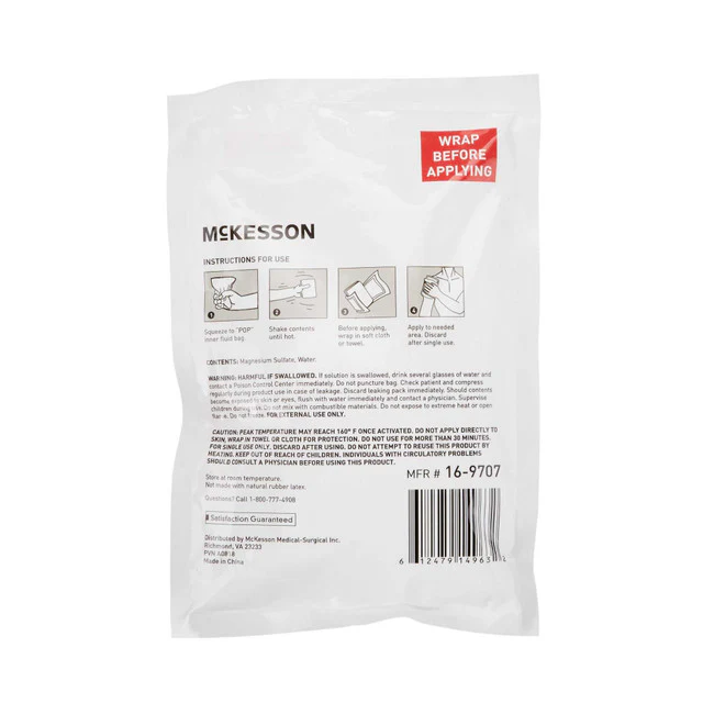 McKesson Instant Hot Pack General Purpose Large Plastic Disposable - Image 2