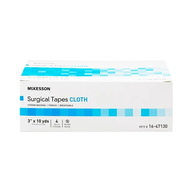 McKesson Surgical Tape Non-Sterile Air Permeable Silk-Like Cloth - Image 3