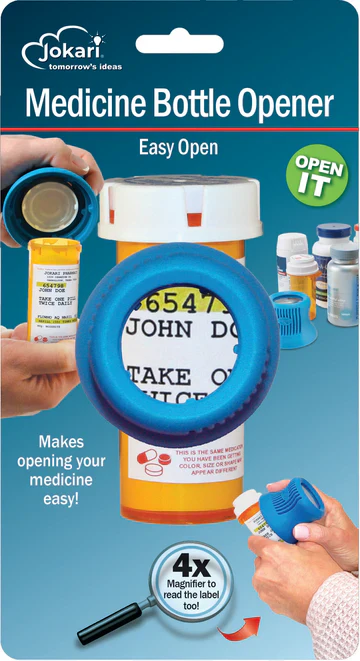 Medicine Bottle Opener with Magnifying Glass (NON36620) by Jokari - Image 7