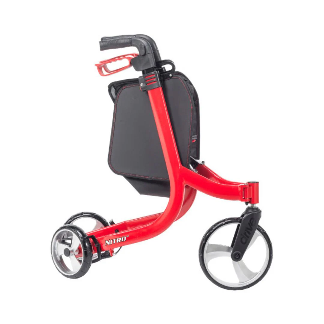 Nitro 3 Wheel Rollator RTL10266TWHL By Drive Medical - Image 4