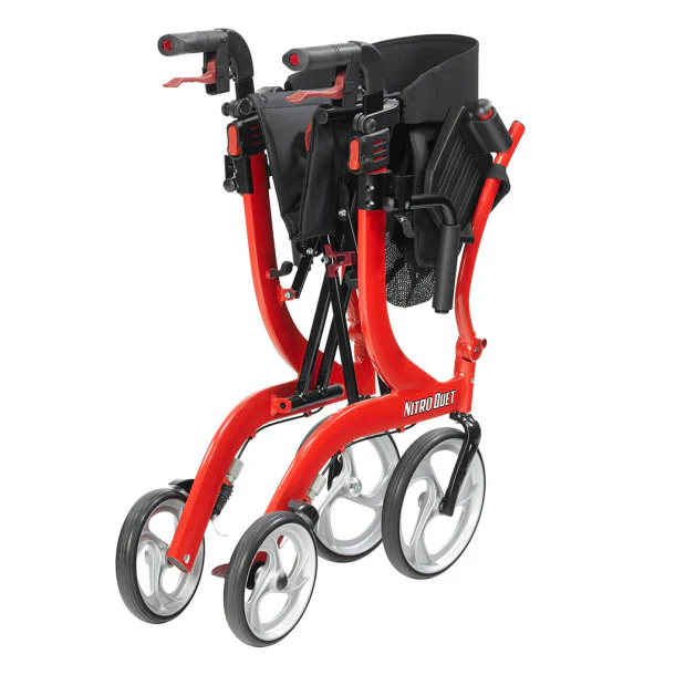 Nitro Duet Rollator and Transport Chair RTL10266DT By Drive Medical - Image 6