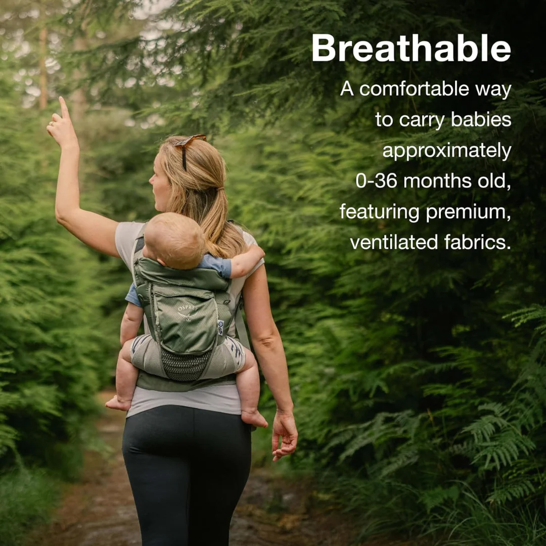 Osprey Poco Soft Convertible Baby Carrier for Newborns – Ergonomic Toddler Sling - Image 8