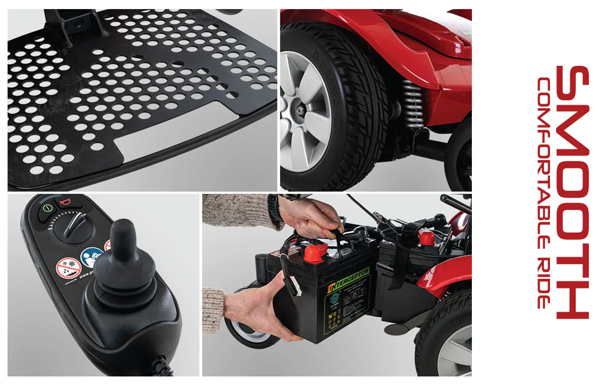 Pride Jazzy Select Power Chair Mid-Wheel Drive Mobility Solution - Image 4
