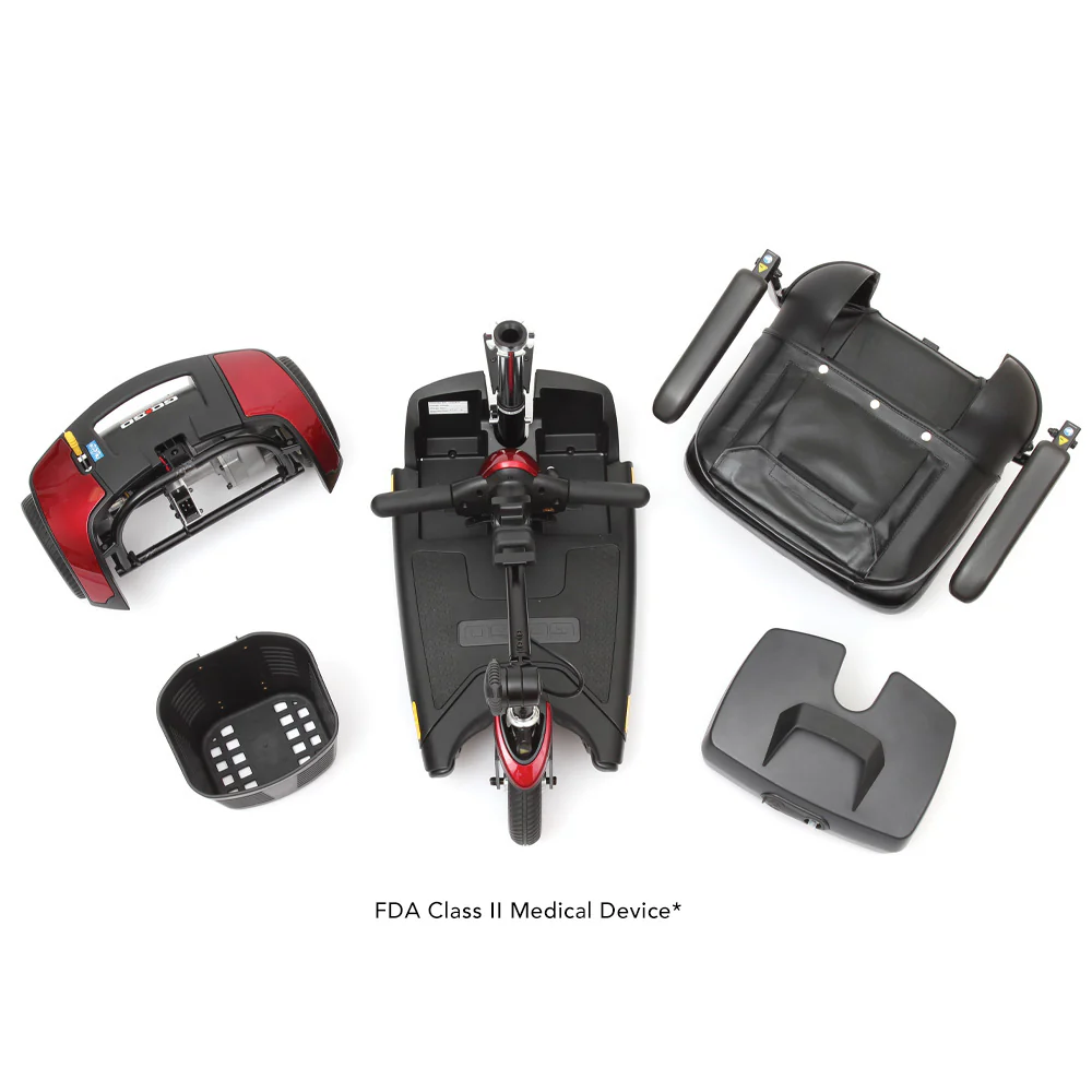 Go-Go Sport 4 Wheel Travel Mobility Scooter S74 By Pride Mobility - Image 3