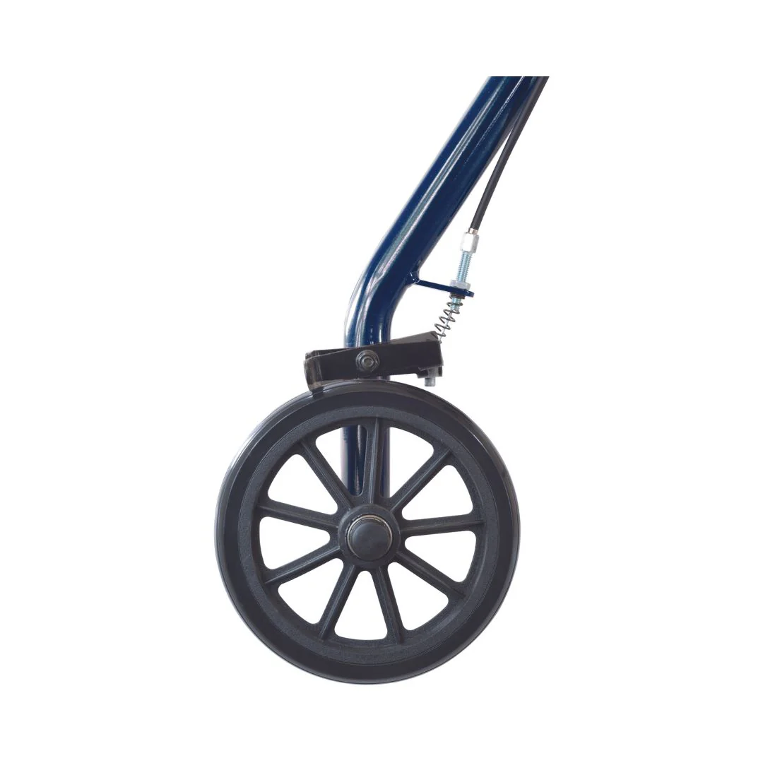 ProBasics Steel Rollator 6 Wheels Burgundy & Blue  By Compass Health - Image 9