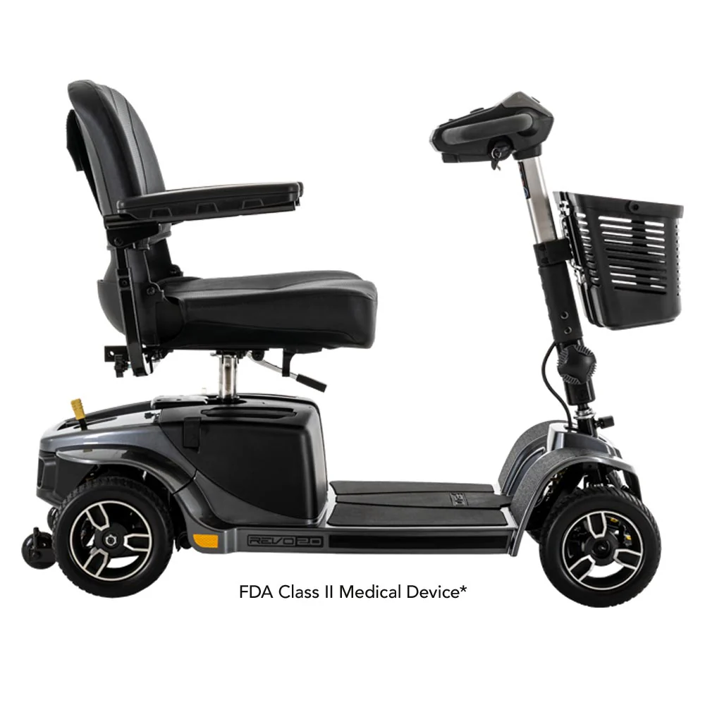 REVO 2.0 4 WHEEL S67 FDA CLASS Pride Mobility Scooter - Image 2