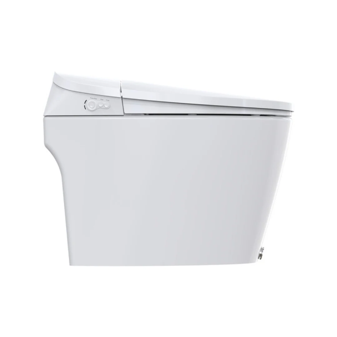 Sanctuary Elongated Plastic-Ceramic Smart Bidet Toilet (S-5000E) By Bemis - Image 3