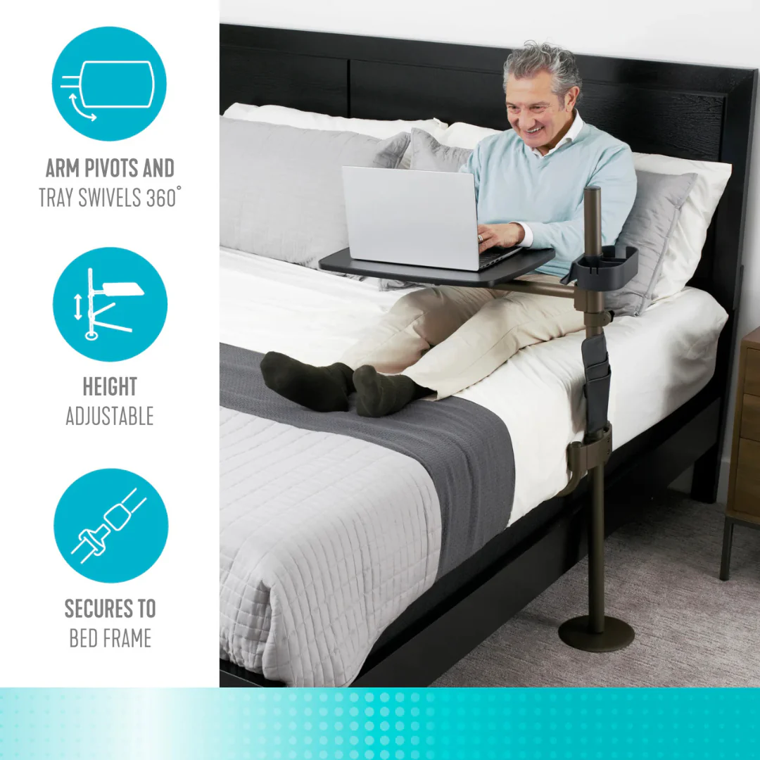 Signature Life Freedom Overbed Table 7700 with Swivel Tray by Stander - Image 4
