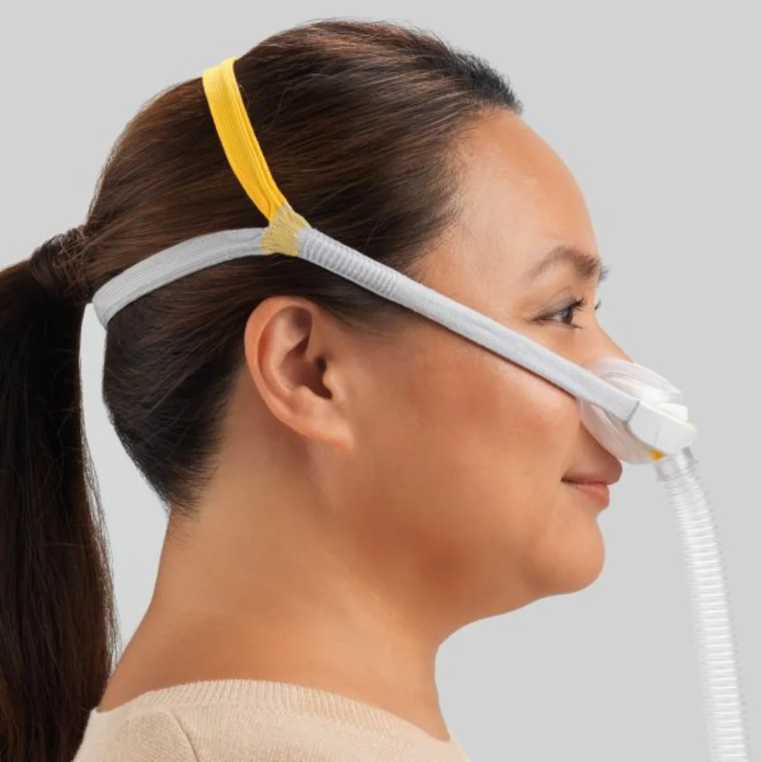 Solo Nasal Mask Fully assembled with headgear By Fisher & Paykel Healthcare - Image 4