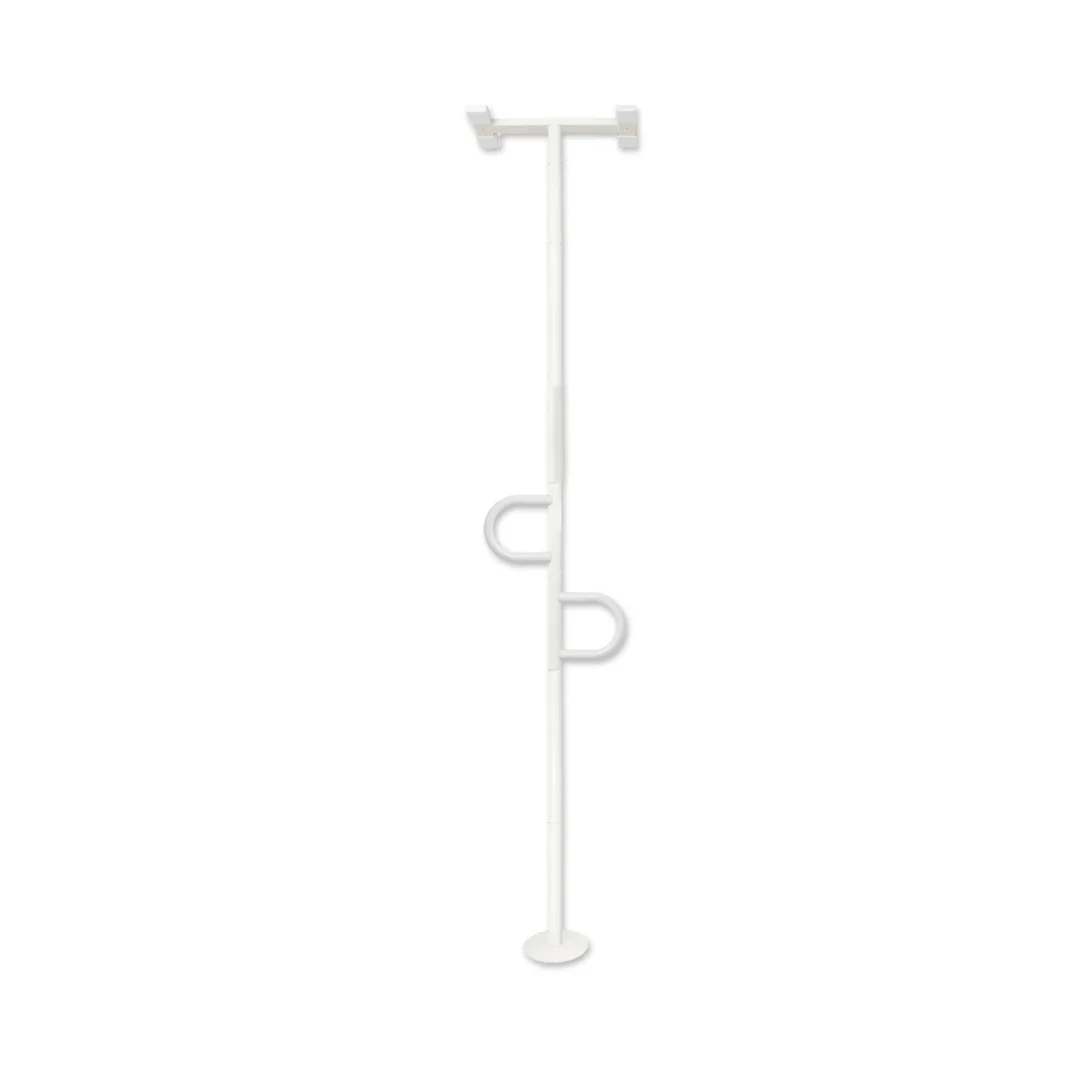 Stander Double Handle Floor to Ceiling Grab Bar Safety Support Pole 8142W By Stander - Image 3