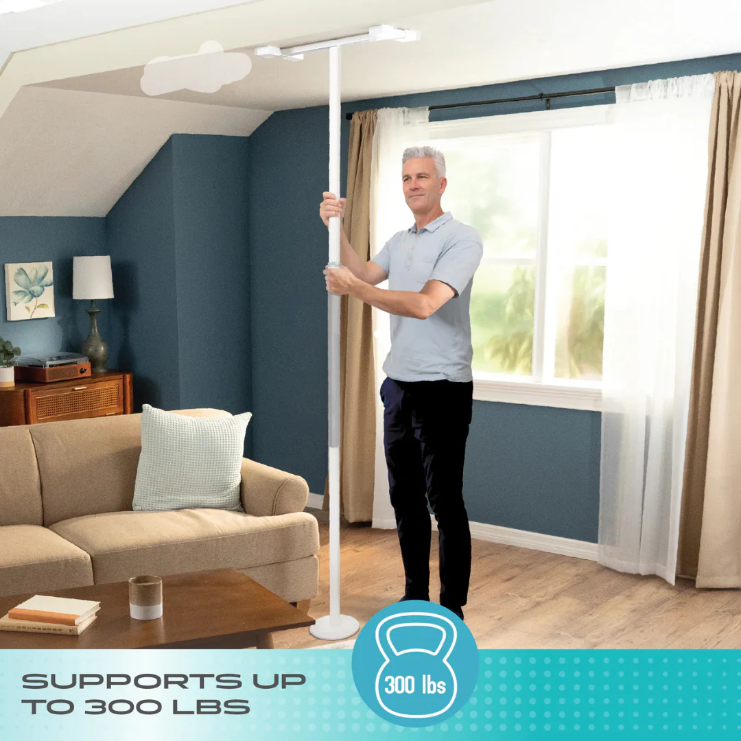 Stander Wonder Pole Slim Floor to Ceiling Safety Support Pole 1150W By Stander - Image 8