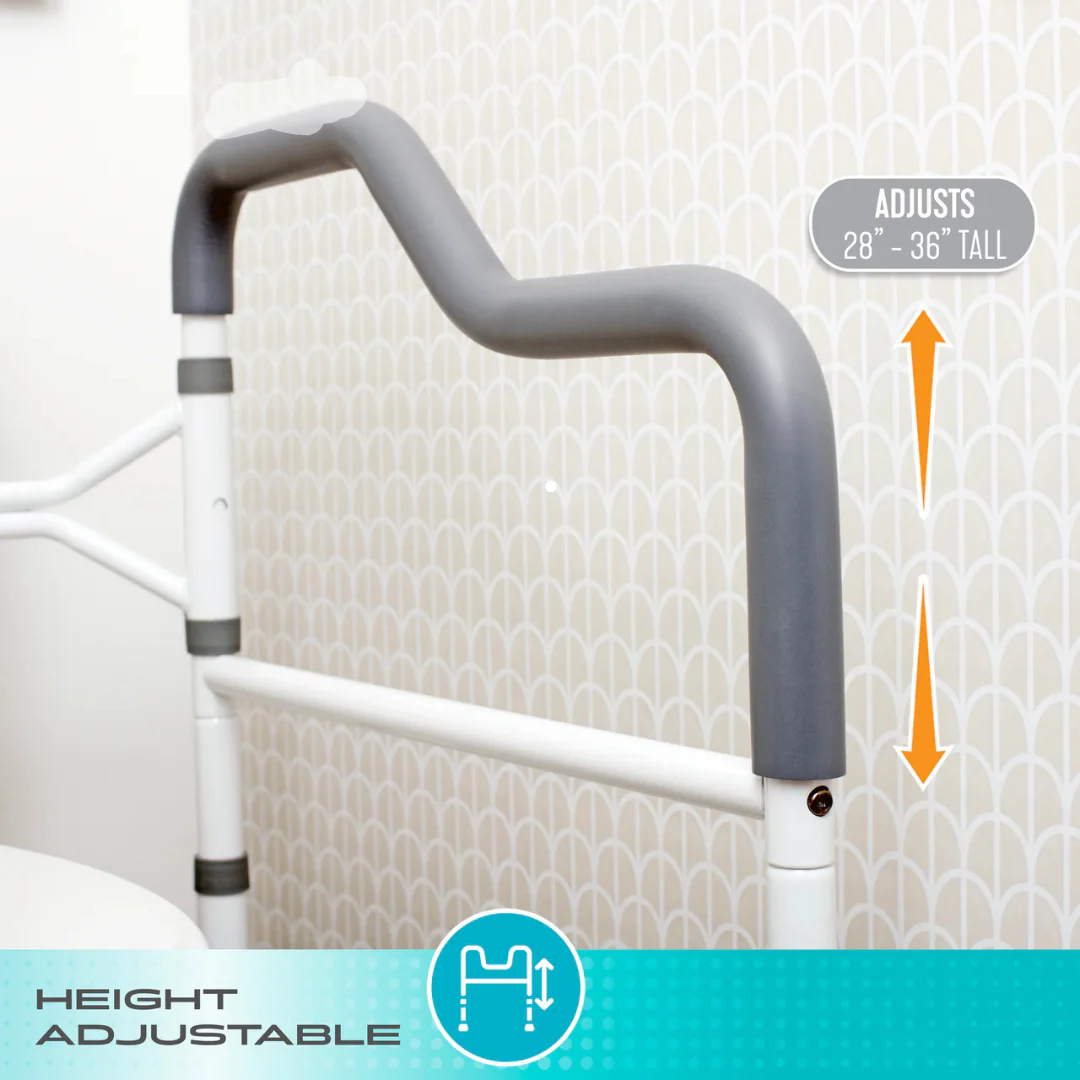Stander Wonder Toilet Safety Rails with Foldable Support Handles 2320 By Stander - Image 4