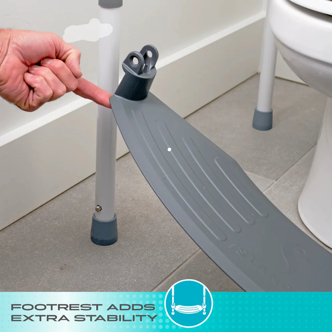 Stander Wonder Toilet Safety Rails with Foldable Support Handles 2320 By Stander - Image 6