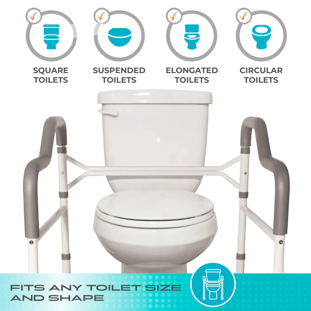 Stander Wonder Toilet Safety Rails with Foldable Support Handles 2320 By Stander - Image 8