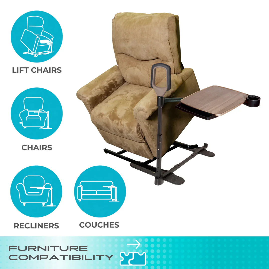 Stander Wonder Tray Premium 7630 by Stander Tray Table with Support Handle - Image 4