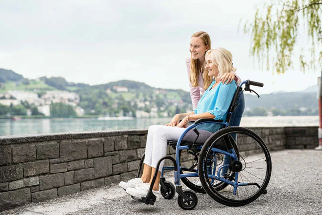 STRONGBACK 24AB Transport Wheelchair 1007AB Lightweight & Adjustable - Image 17