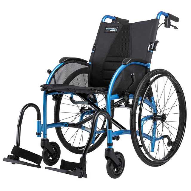 STRONGBACK 24AB Transport Wheelchair 1007AB Lightweight & Adjustable - Image 3