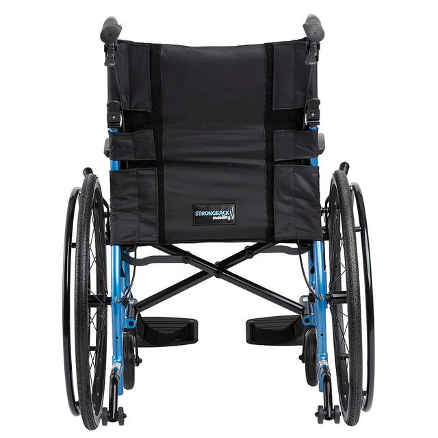 STRONGBACK 24AB Transport Wheelchair 1007AB Lightweight & Adjustable - Image 5